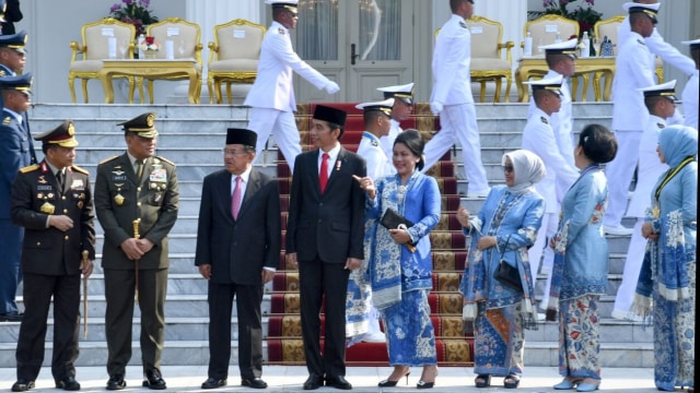 Pelantikan Perwira di Istana Merdeka (Foto: Dok. Biro Pers Setpres)