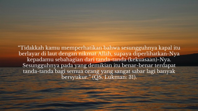 Bersyukur Akan Diciptakannya Lautan Kumparan Com