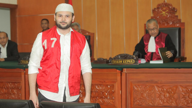 Sidang Lanjutan Ridho Rhoma. (Foto: Antara/Muhammad Adimaja)