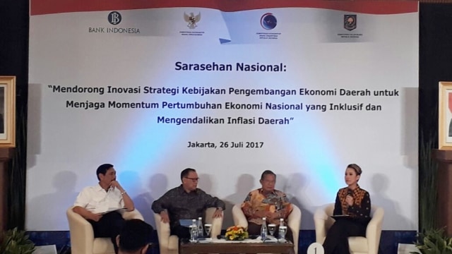 Acara Sarasehan Nasional di Bank Indonesia (Foto: Ela Nurlaela/kumparan)