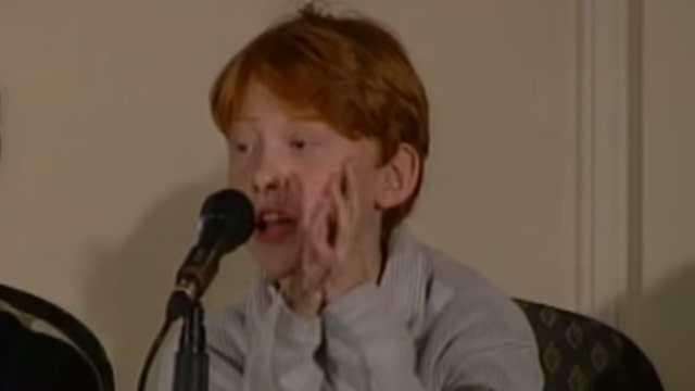 Rupert Grin saat masih kecil (Foto: YouTube/Harry Potter)