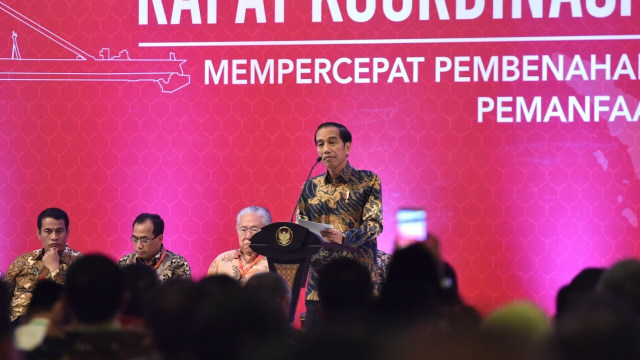 Jokowi di Rakornas Pengendalian Inflasi Tahun 2017 (Foto: Biro Pers Setpres)
