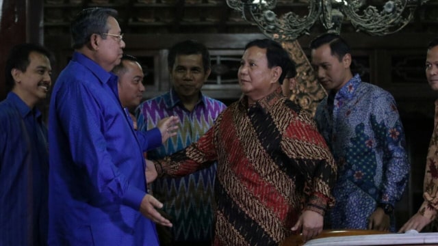 Pertemuan SBY dan Prabowo (Foto: Fanny Kusumawardhani/kumparan)