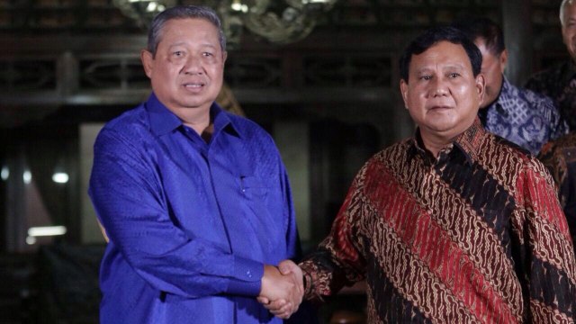 Pertemuan SBY dan Prabowo (Foto: Fanny Kusumawardhani/kumparan)