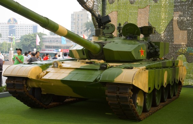 Tank type 99 buatan Cina (Foto: Wikimedia Commons)