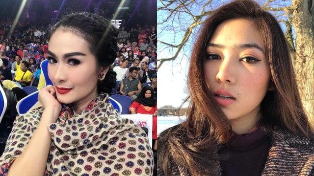 Kumis tipis sebagai pemanis penampilan. (Foto: Instagram/@isyanasarasvati - @iisdahlia)