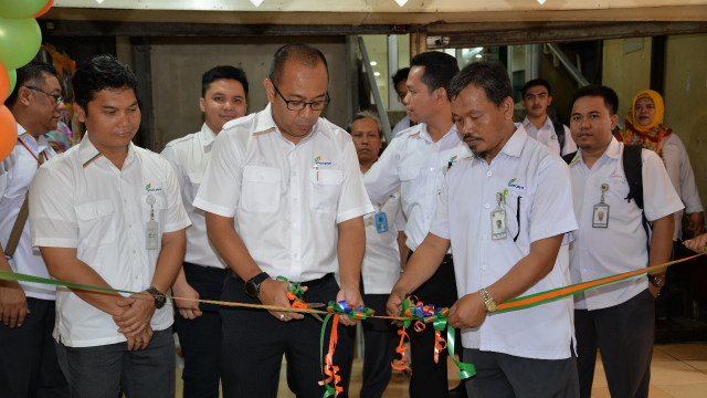 Pembukaan gerai Jakmart di Pasar Baru.  (Foto: Dok. PD Pasar Jaya)