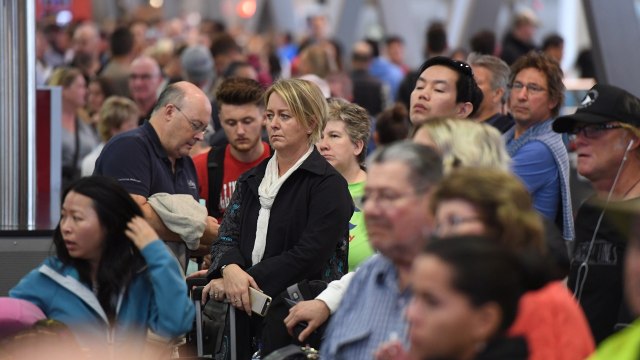 Keamanan Pemeriksaan Bandara Australia (Foto: AAP/Dean Lewins/Handout via REUTERS)