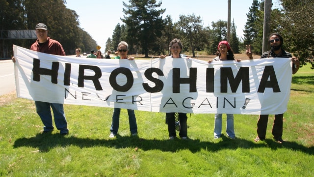 Peringatan tragedi Hiroshima (Foto: lacatholicworker.org)