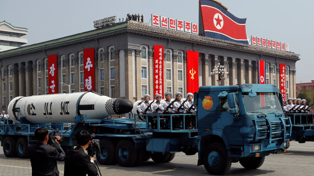 Rudal Korea Utara. (Foto: REUTERS/Damir Sagolj)