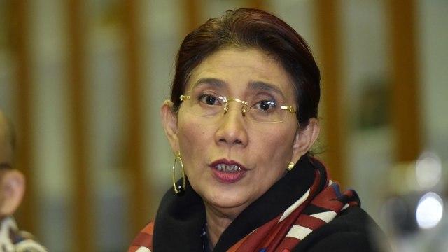 Susi Pudjiastuti (Foto: Wahyu Putro/Antara)