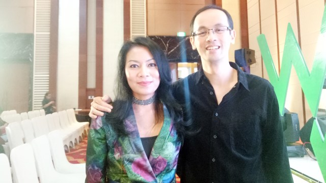 Dewi Lestari dan Reza Gunawan  Foto: DN. Mustika Sari /kumparan