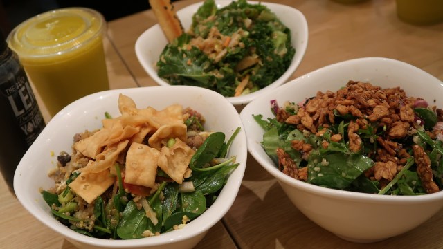 3 menu baru SaladStop! (Foto: Intan Kemala Sari/kumparan)