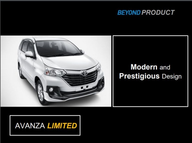 Avanza Limited Edition (Foto: Toyota)