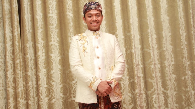 Surya Ibrahim, calon suami Sheza Idris (Foto: Munady Widjaja)