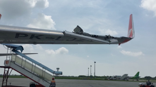 Kecelakaan Lion Air dan Wings Air (Foto: Istimewa)
