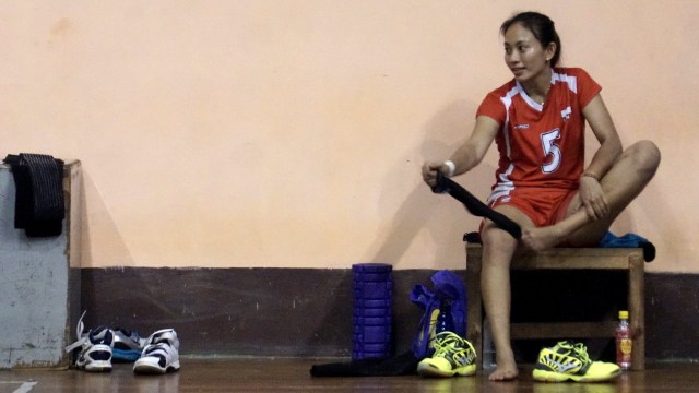 Timnas Voli Putri Indonesia, Berllian Marsheilla (Foto: Aditia Noviansyah/kumparan)