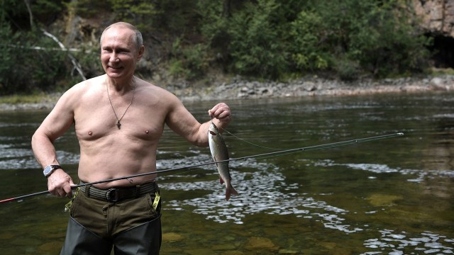 Vladimir Putin ketika liburan (Foto: Sputnik/Alexei Nikolsky/Kremlin via REUTERS)