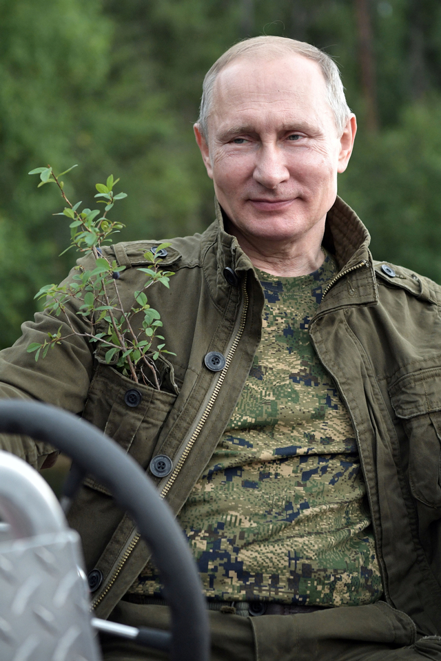 Vladimir Putin ketika liburan Foto: Sputnik/Alexei Nikolsky/Kremlin via REUTERS
