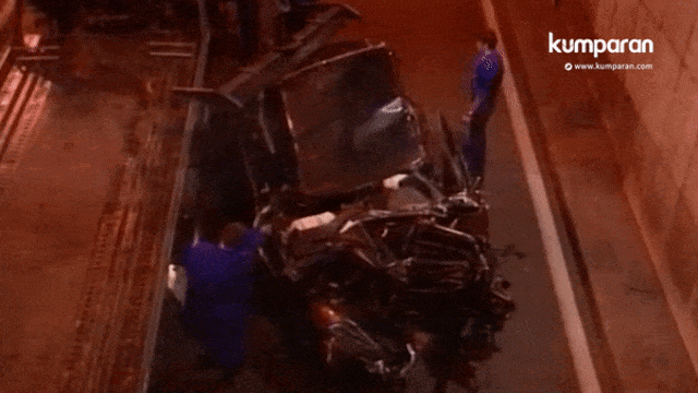 Mobil Putri Diana saat kecelakaan. (Foto: Reuters Connect)