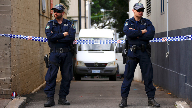 Polisi Australia (Foto: Reuters/David Gray)