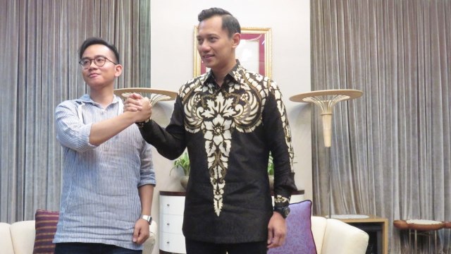 AHY dan Gibran Rakabuming Raka (Foto: Yudhistira Amran/kumparan)