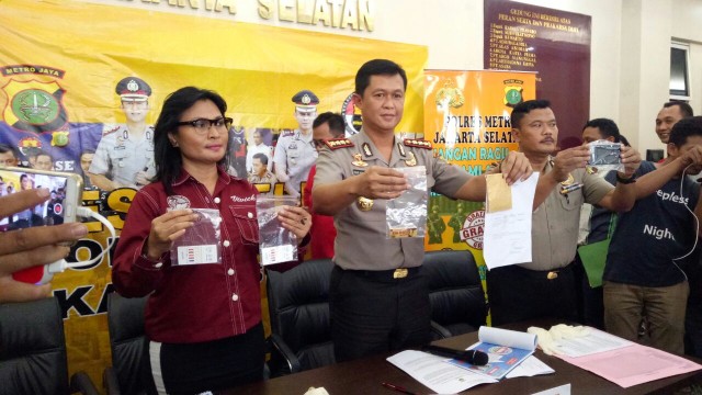 Rilis Ello di Polres Jakarta Selatan (Foto: Aprilandika Pratama/kumparan)