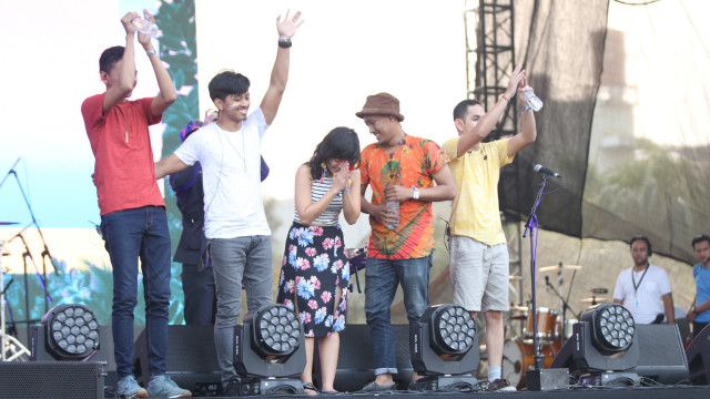 Stars & Rabbit di We The Fest (Foto: Cornelius Bintang/kumparan)