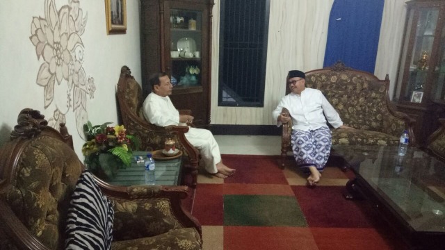 Sudirman Said sowan ke Habib Luthfi di Pekalongan (Foto: Wisnu Prasetiyo/kumparan)
