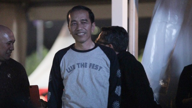 Presiden Joko Widodo di We The Fest (Foto: Cornelius Bintang Setiawan/kumparan)