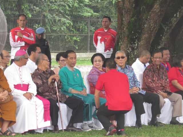 Jokowi di Istana Bogor. (Foto: Yudhistira Amran S./kumparan)