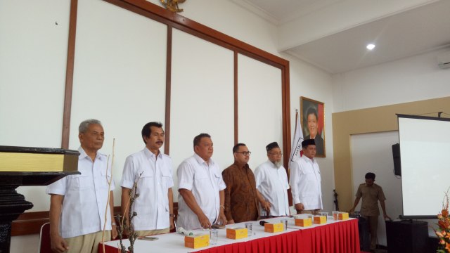 Sudirman Said kunjungi Partai Gerindra Jateng. (Foto: Wisnu Prasetyo/kumparan)