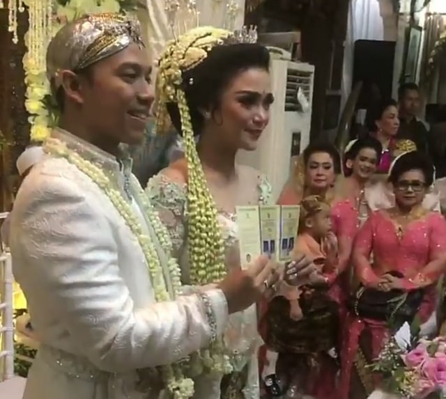 Suasana pernikahan Sheza Idris dan Surya (Foto: Instagram Story Sheza Idris)