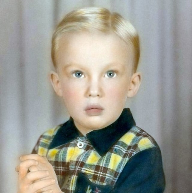 Donald Trump saat masa kecil. (Foto: Dok. East News)