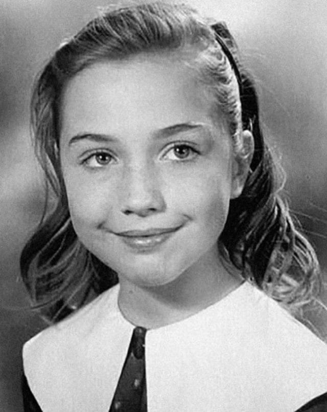 Hillary Clinton saat masa kecil. (Foto: Facebook Hillary Clinton)