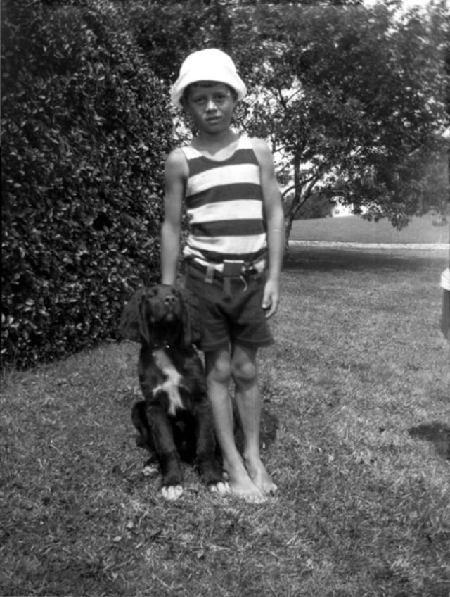 John Kennedy saat masa kecil. (Foto: Facebook JFKLibrary)