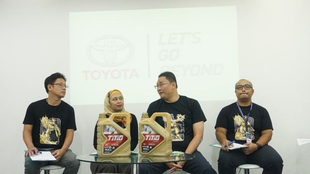 Launching Toyota Motor Oil GIIAS (Foto: Prima Gerhard/kumparan)