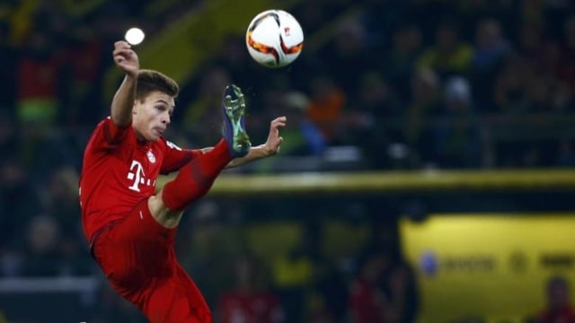 Kimmich kala memperkuat Bayern di Bundesliga. (Foto: Reuters)