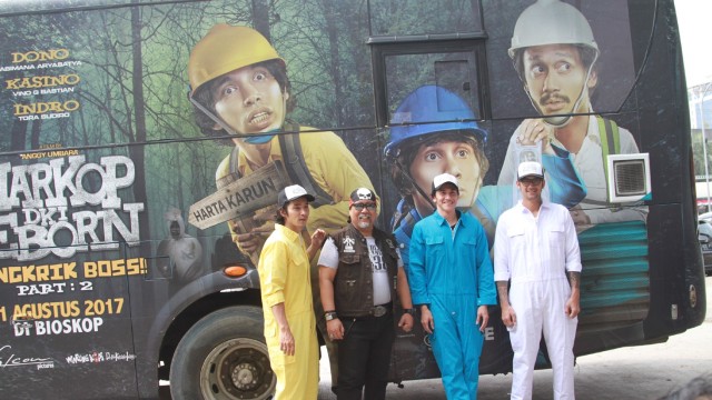 Pemain Warkop DKI Reborn (Foto: Munady)