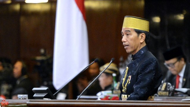 Jokowi di Sidang Tahunan MPR/DPR (Foto: Dok. Biro Pers Setpres)
