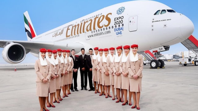 Rahasia kulit cerah ala pramugari Emirates. (Foto: Instagram @emirates)