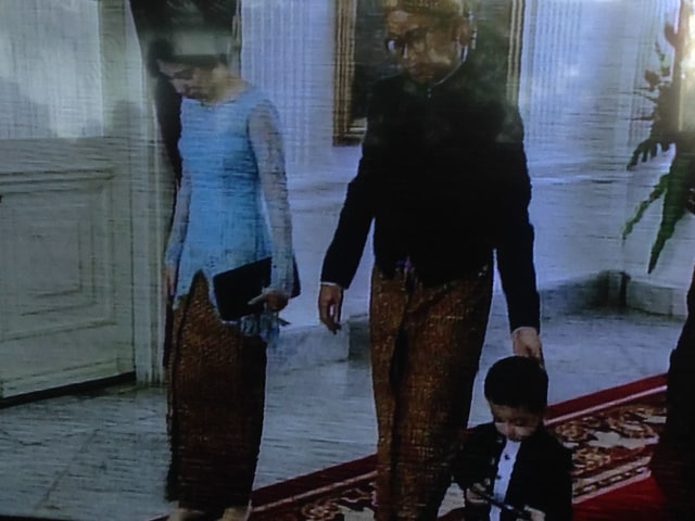 Jan Ethes, cucu Jokowi. (Foto: Ananda Teresia/kumparan)