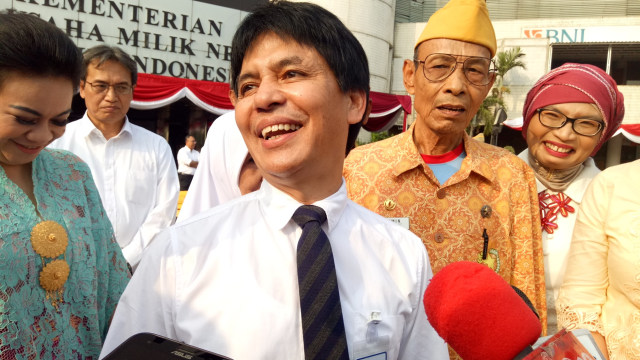 Direktur Utama PT Pupuk Indonesia, Aas Asikin Idat. Foto: Ela Nurlaela/kumparan