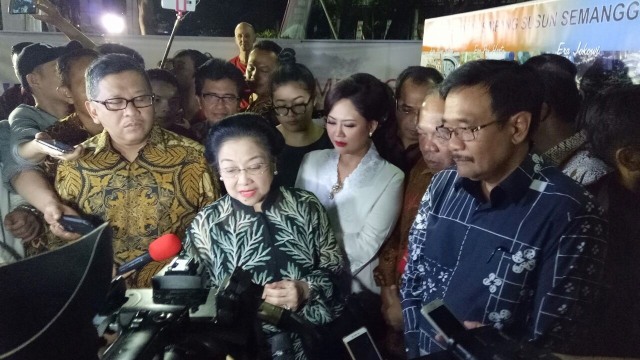 Megawati di peresmian Simpang Susun Semanggi (Foto: Iqra Ardini/kumparan)