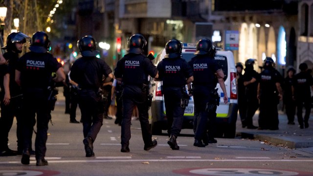 Serangan Teroris di Barcelona (Foto: REUTERS/Stringer )