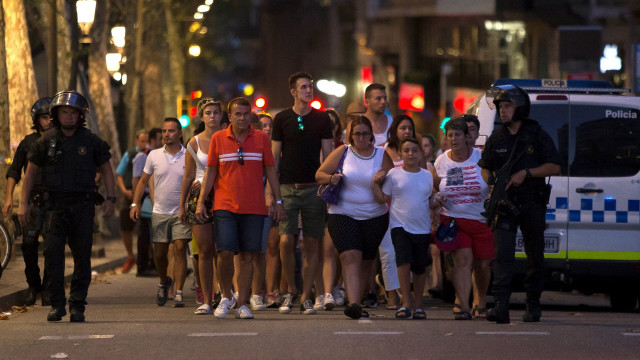 Serangan Teroris di Barcelona (Foto: REUTERS/Stringer NO RESALES)