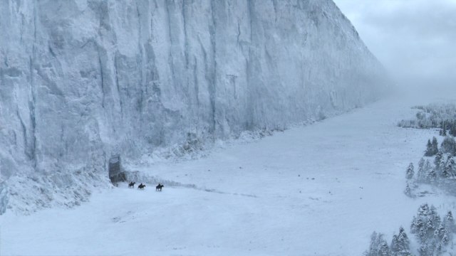 Suasana gerbang 'The Wall' (Foto: HBO)