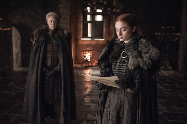 Sansa Stark dan Lady Brianne (Foto: HBO)
