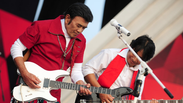 Rhoma Irama (Foto: ANTARA FOTO/Puspa Perwitasari)