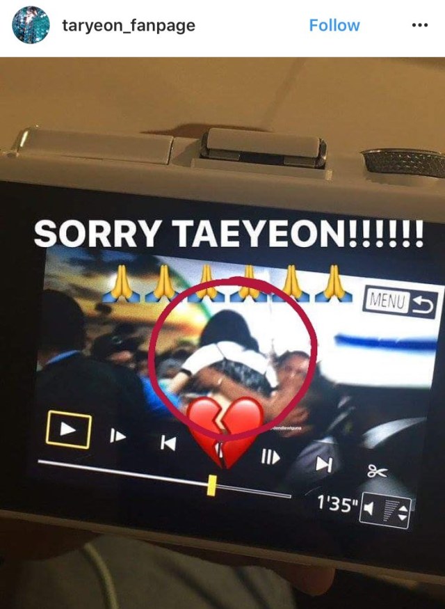Jatuh Karena Dikerubuti Fans di Bandara Jakarta, Taeyeon SNSD Malah Minta Maaf 